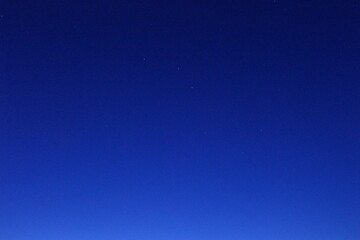 Starry summer night, stars