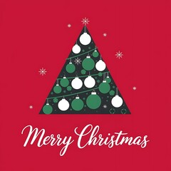 Vintage T-shirt design for Merry Christmas