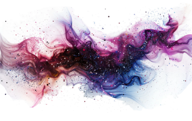 Whimsical Fiber Ballet on transparent background PNG.