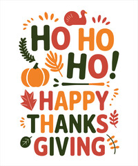 Thanksgiving T Shirt Design Png