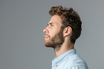 Obraz premium afro american male copy space