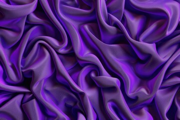 Fototapeta premium A close-up shot of purple fabric with intricate details