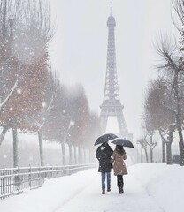 Winter in Paris