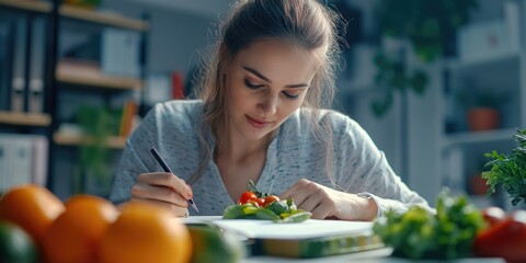 A person enjoying a meal at home, suitable for lifestyle or family use