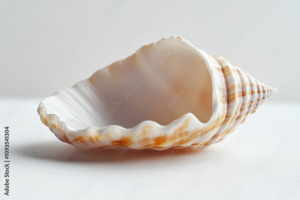Aufkleber A close-up view of a single shell on a table