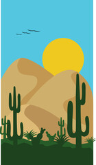 pustynia w dzień © Oliwia