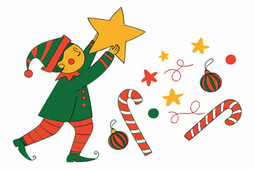 How to Make a Funny Christmas Candy Cane Koala  DIY Holiday Craft