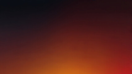 Gradient Sunset Sky with Smooth Orange to Black Transition