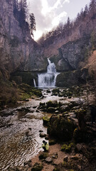 La cascade de la Billaude (Jura)