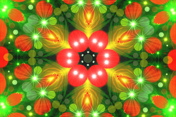 Navidad con color y luz de fantasía y magia © Diego