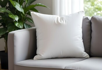 empty white pillow