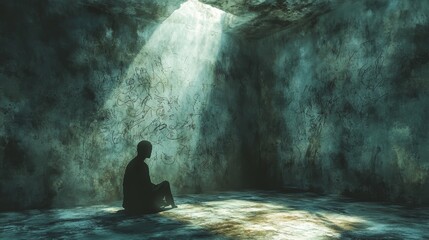 Fototapeta premium The Sunless Room, Depression