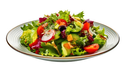 Delicious Vegan Quinoa and Vegetable Bowl for a Healthy Meal - PNG on Transparent Background
