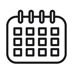 calendar linear style