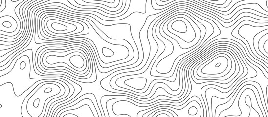  Abstract white wave paper curved reliefs background design. The black on white contours topography stylized relief diagram line wave carve pattern background.