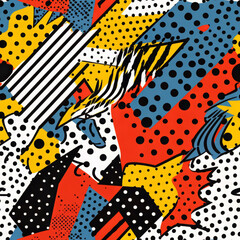 Retro Comic Book Pop Art