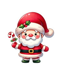 Fototapeta premium Christmas, stickers, holiday, festive, decorative