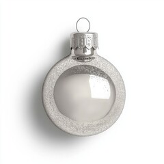 Minimal Christmas Background in Red and White