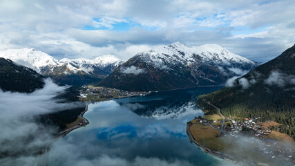 lake in the mountains