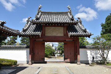 Fototapeta premium 黄檗山萬福寺 総門 京都府宇治市
