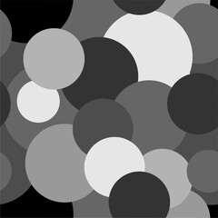 Seamless colorful multicolor art decor wallpaper print pattern with circles background for paper, textile, pck etc abstract geometry vector illustration endless	
