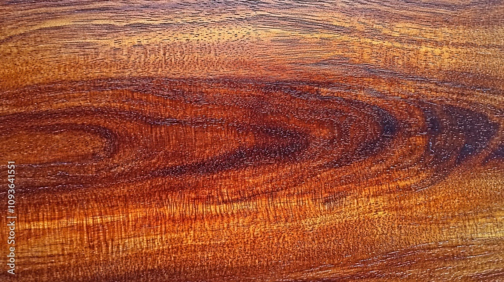 Poster close-up of a brown wooden surface with grain patterns
