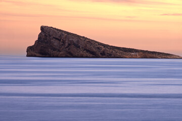 Insel Benidorm in Spanien