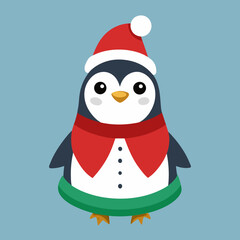 christmas card with santa claus