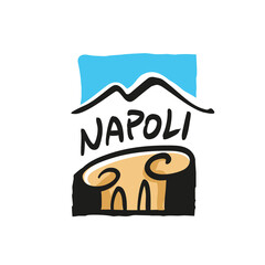 logo ancient city of naples archaeology