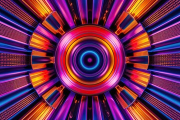 Dynamic 3D Backgrounds Featuring Colorful Patterns and Textures