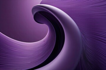 Sophisticated Purple Wave Background with Smooth Curves and Luxurious Texture