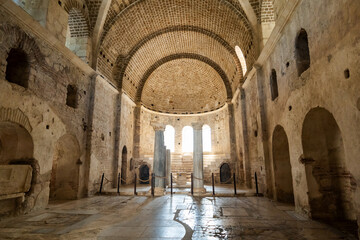 St Nicholas Church, Santa Claus Church, in Demre, Turkey. It is a historic East Roman basilica church of ancient city Myra.
