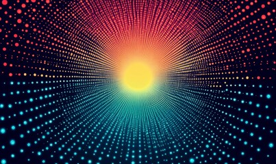 Abstract Dotted Background