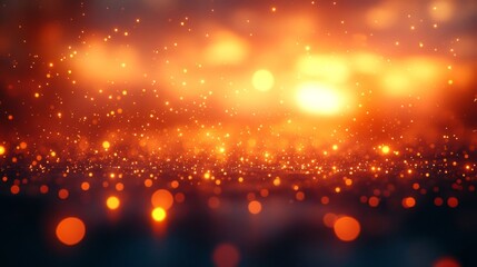 Obraz premium Abstract glowing light effect.