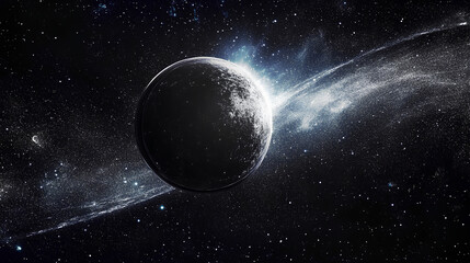 Naklejka premium Earth in space