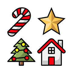 christmas tree with gifts