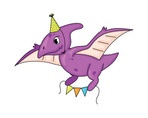 cartoon dino birthday party