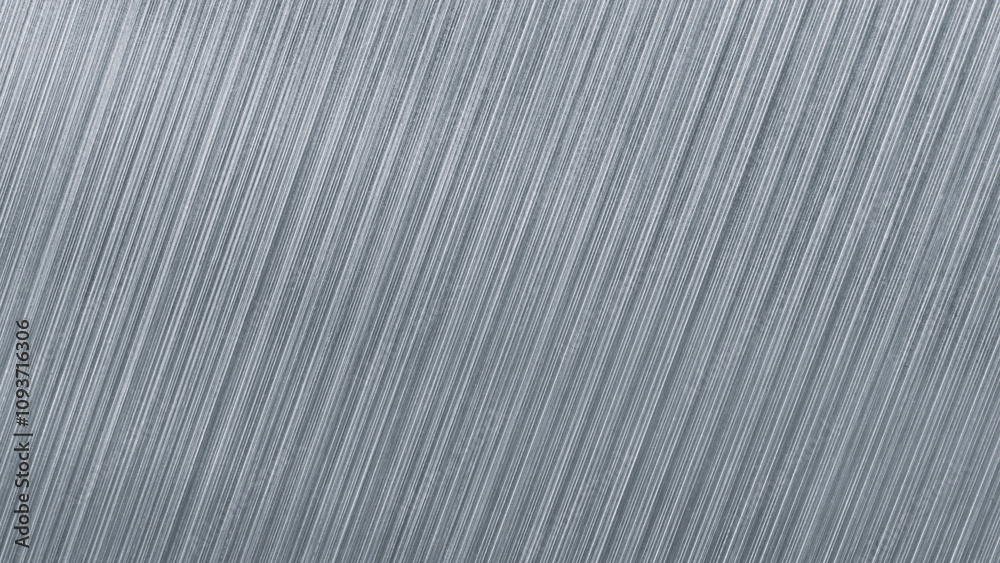 Poster A gray fabric with a pattern of lines. The lines are very thin and close together. The fabric is silver in color