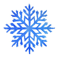Blue snowflake 