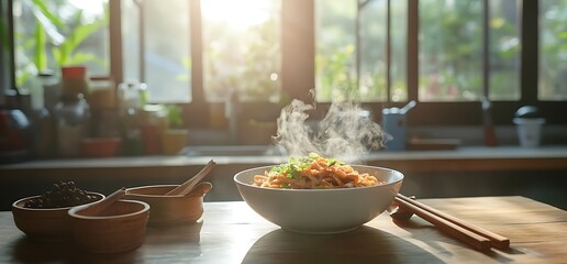 breakfast in the restaurant