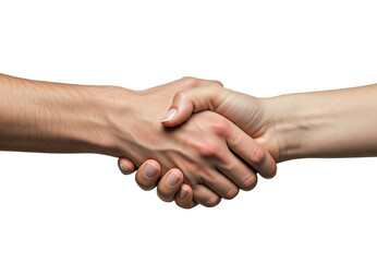 closeup or handshake for agreement, partnership or cooperation.