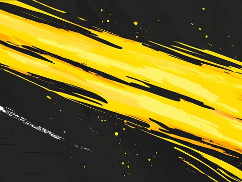 yellow streaks 2bit simple minimal modern 2d cartoon