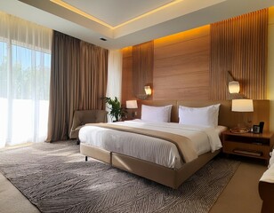 interior of a hotel room