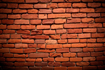 Fototapeta premium Rustic Red Brick Wall Texture