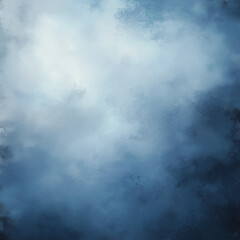 Obraz premium Abstract blue cloudy background with gradient tones.