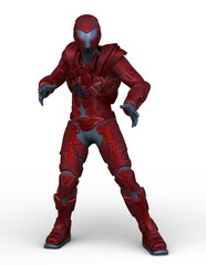 サイバーマン　3DCGレンダリング