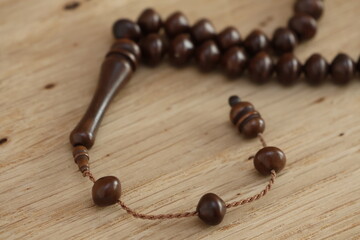 wooden beads