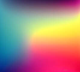 Wave of mixed beautiful gradient colors. smooth transitions. composition and leaking light exposure. Rainbow background. Modern design template. High quality 8k. generative ai