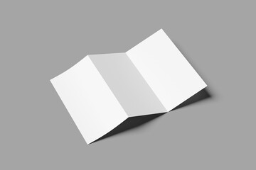 Tri-Fold Brochure Mockup