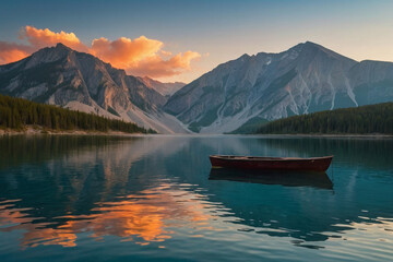 A top of the surrounding mountains